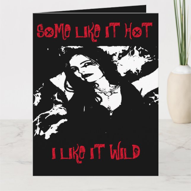 ROCK'N'ROLL BIRTHDAY CARD KARTE (Vorderseite)