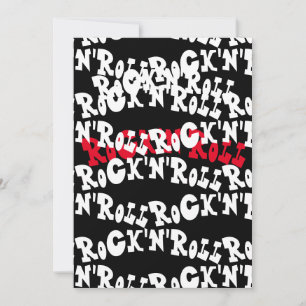 Rock'n'Roll    Einladung