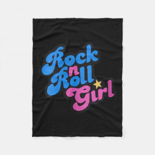 Rock'n'Roll Girl Ocean Fish Halloween Kostüme Gro Fleecedecke