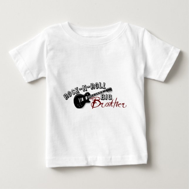 Rock'n'Roll-großer Bruder Baby T-shirt (Vorderseite)