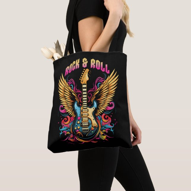 Rock'n'Roll Guitar Flügel Tasche (Von Nahem)