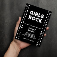 Rock'n'Roll Guitar Music Edgy Girl Babydusche