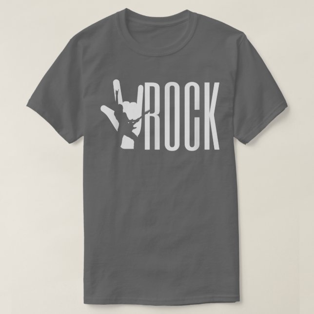 Rock'n'Roll Guitar Player Band MusicianGitarre 277 T-Shirt (Design vorne)