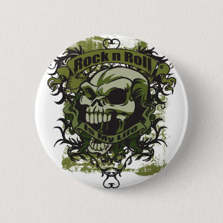 Rock'n'Roll ist mein Leben Button