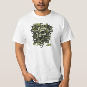 Rock'n'Roll ist mein Leben-Schädel-Wert-Shirt T-Shirt