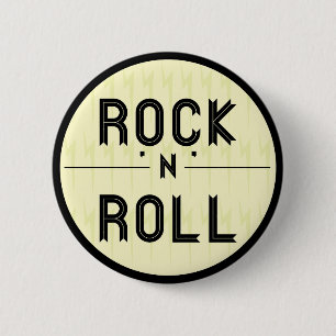 Rock'n'Roll-Knopf Button