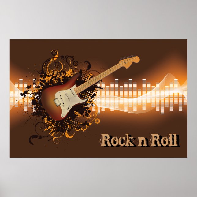Rock'n'Roll - Musik Poster (Vorne)