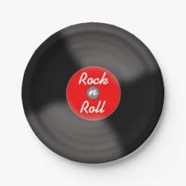 Rock'n'Roll Record Paper-Teller Pappteller