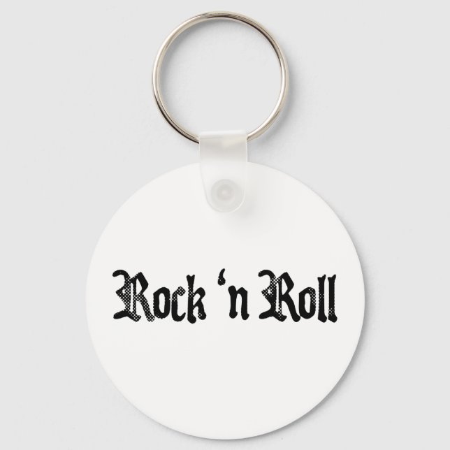 Rock'n'Roll Schlüsselanhänger (Vorderseite)