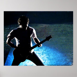 ROCK'N'ROLL SILHOUETTE POSTER #2. Rock on!