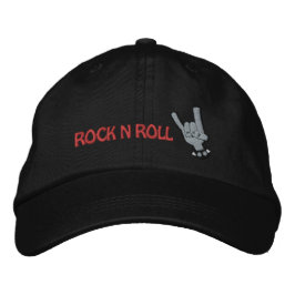 ROCK'N'ROLL-StickHat Bestickte Baseballkappe
