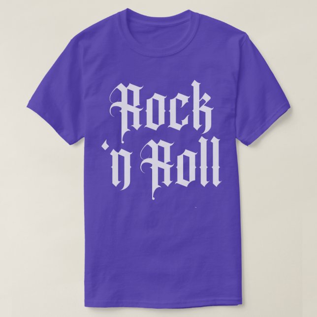 Rock'n'Roll-Tattoo T-Shirt (Design vorne)