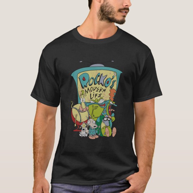 Rockos Modern Life Group Showhals S T-Shirt (Vorderseite)
