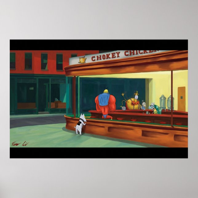 Rockos Moderne Kunst Poster (Vorne)