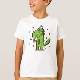Rockosaur Dinosaurier scherzt T - Shirt