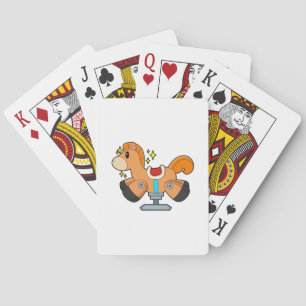 Rockpferd Spielkarten