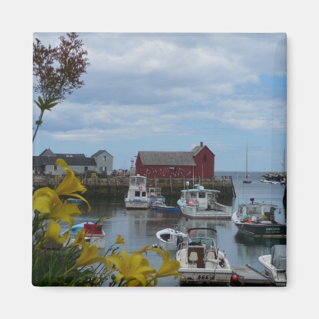 Rockport Harbor Magnet (Vorne)