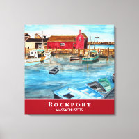 Rockport Harbor Massachusetts New England USA