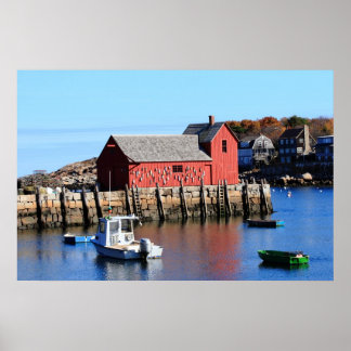 Rockport Motif Nummer 1 Poster