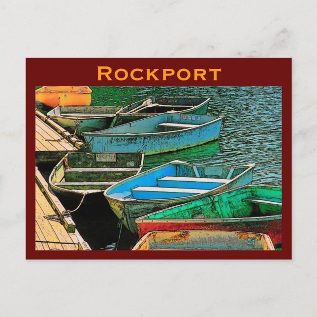Rockport Postkarte (Vorderseite)