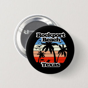 Rockport Strand Texas Button