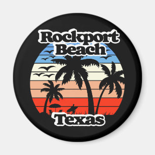 Rockport Strand Texas Magnet