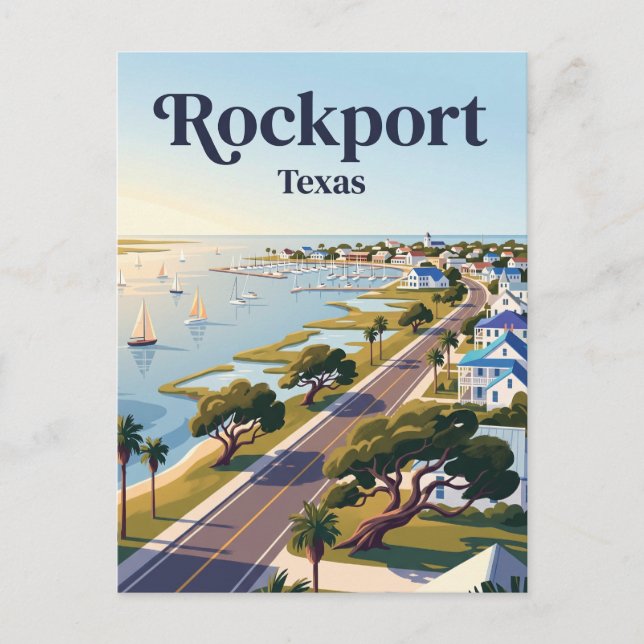Rockport USA Postkarte (Vorderseite)