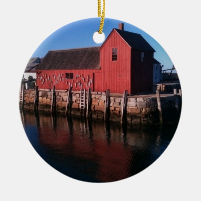 Rockport Verzierung Keramikornament (Vorne)