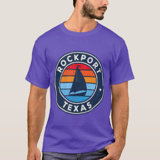 RockporteasX Vintage Segelboot Retro 70er Freund T-Shirt