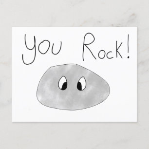 Rockpostkarte Postkarte