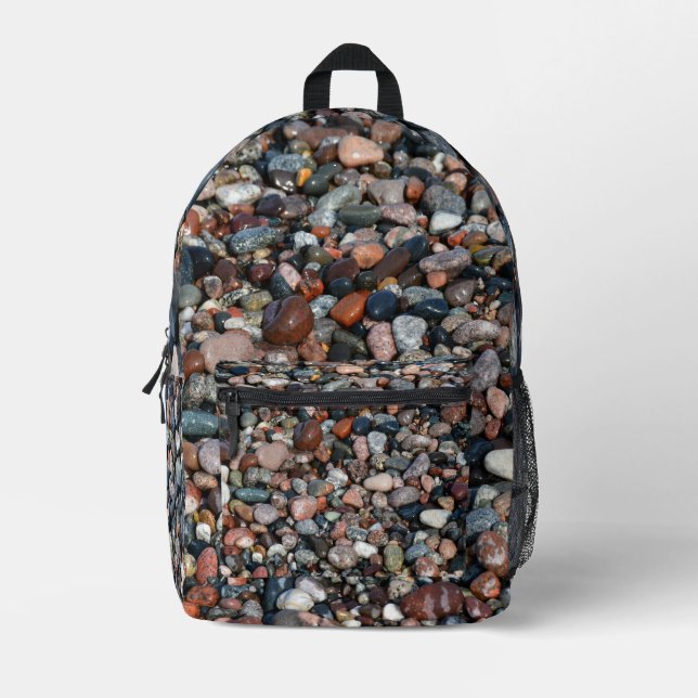 Rocks Backpack Bedruckter Rucksack (Vorderseite)