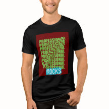 ROCKS" Bold Typografy - Confident & Modern