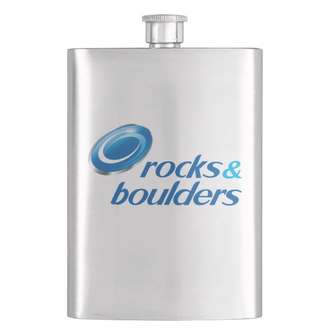 Rocks & Boulders (Parody) Flachmann (Vorderseite)