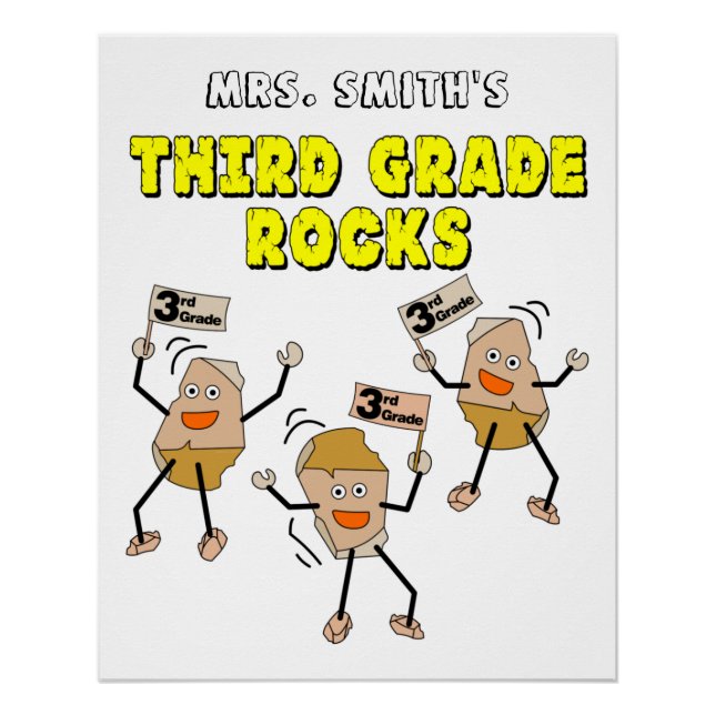 Rocks der dritten Klasse Poster (Vorderseite)