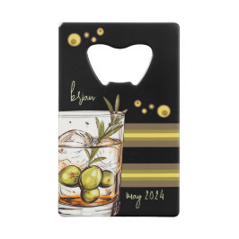Rocks Glass | Oliven | TYP Geldbeutel Flaschenöffner