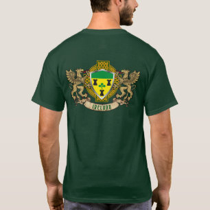 Rocks Irish Shield & Griffins Personalisiert T-Shirt