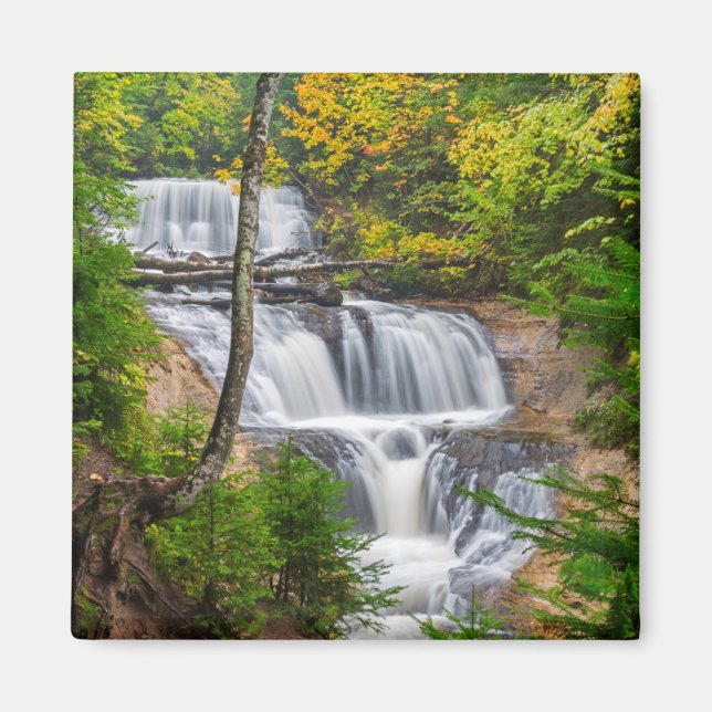 Rocks National Lakeshore, Sable Falls Magnet (Vorne)