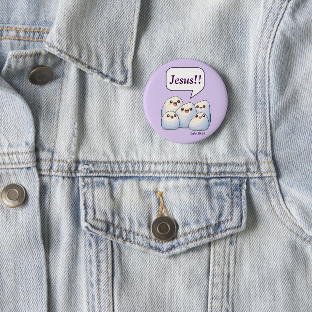 Rocks rufen seinen Namen heraus Button (Beispiel)