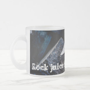 Rocksaft für starke Männer. Personalisierbar Mattglastasse