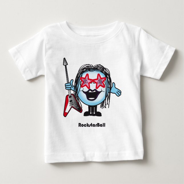 Rockstar Ball Baby T-shirt (Vorderseite)
