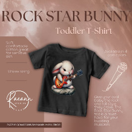 Rockstar Bunny Säugling T - Shirt