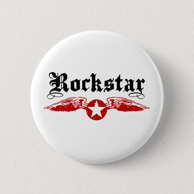 Rockstar Button (Vorderseite)