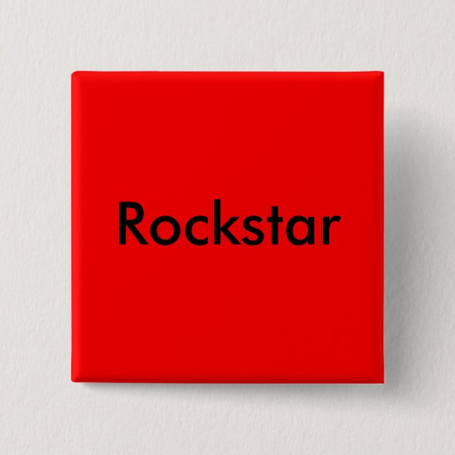 Rockstar Button (Vorderseite)