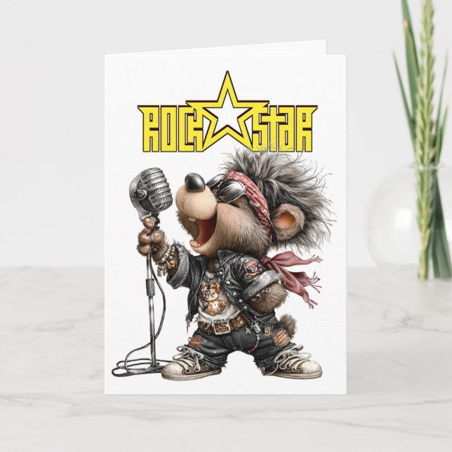 ROCKSTAR Card Karte (Vorderseite)