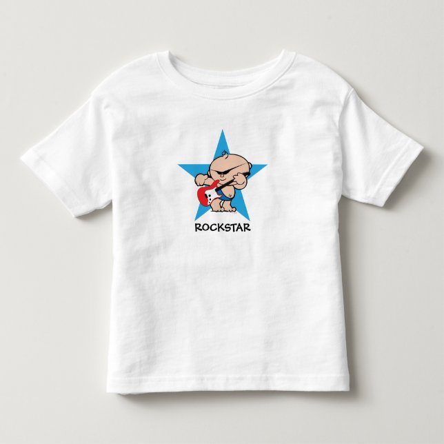 Rockstar-Grafiktee für Jungen Kleinkind T-shirt (Vorderseite)