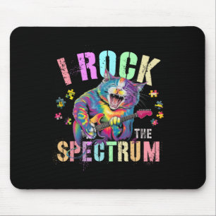 Rockstar I Rock Das Spektrum Autismus-Mutter-Motiv Mousepad