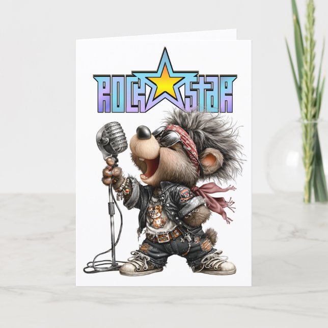 ROCKSTAR Karte (Vorderseite)