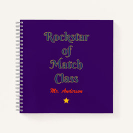 Rockstar-Klasse Notizbuch