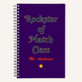 Rockstar-Klasse Notizbuch