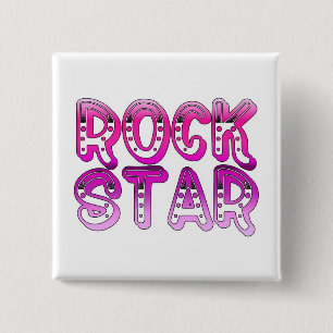 Rockstar-Knopf Button